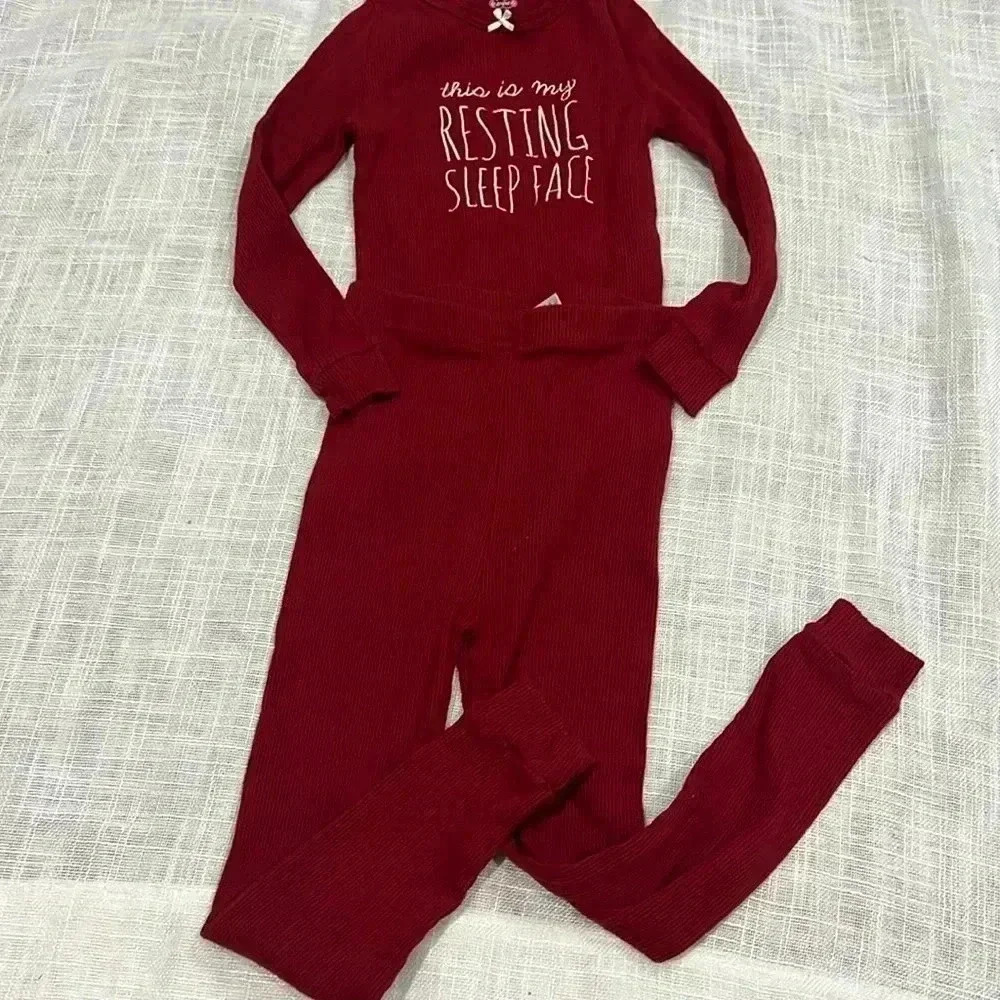 MAROON PAJAMA SET